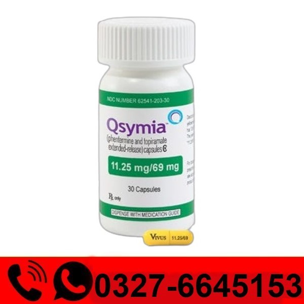  Qsymia 11.25 mg/69 mg Capsules Price in Pakistan