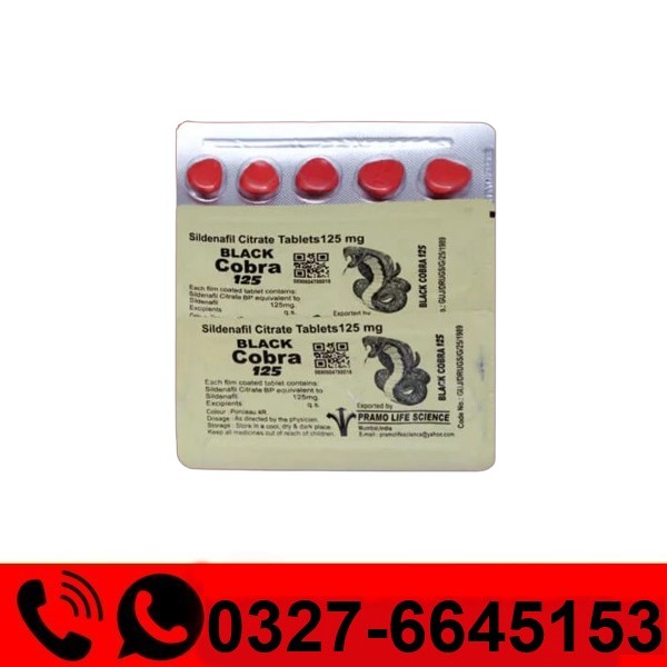 Black Cobra Tablets Price in Pakistan