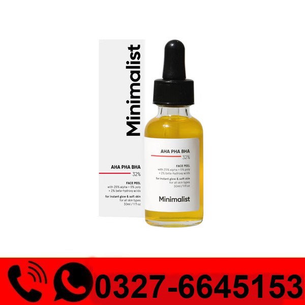  Minimalist Aha Pha Bha 32% Face Peel Price in Pakistan