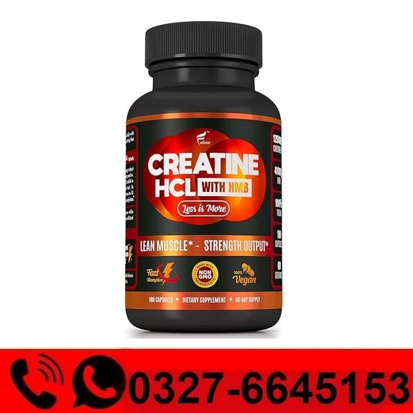 Creatine HCL Capsules with HMB Price in Pakistan