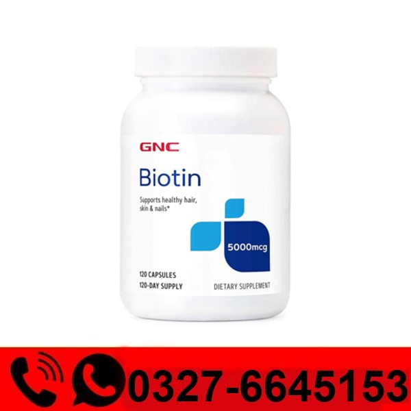  GNC Biotin 5000 mcg Price in Pakistan