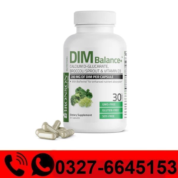Bronson DIM Balance Calcium D Capsules Price in Pakistan