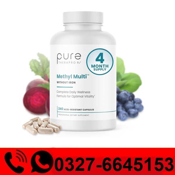  Pure Therapro Methyl Multi Without Iron Capsules Price in Pakistan