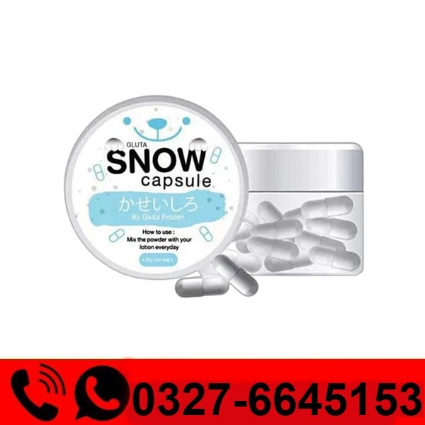  Gluta Snow Capsules in Pakistan