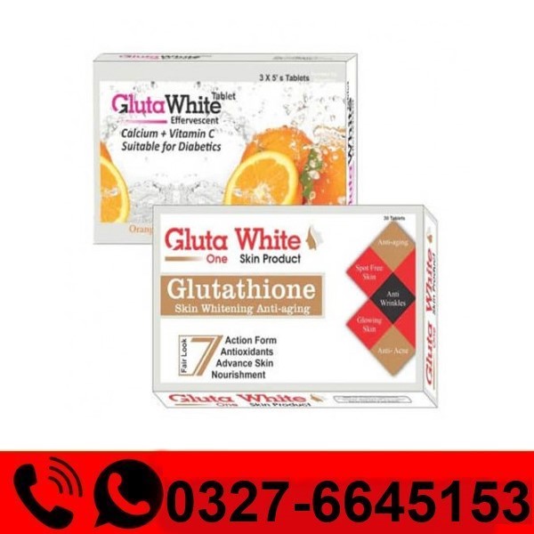 Gluta White Whitening Capsule Price in Pakistan
