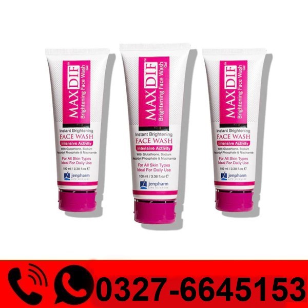  Maxdif Whitening Face Wash in Pakistan