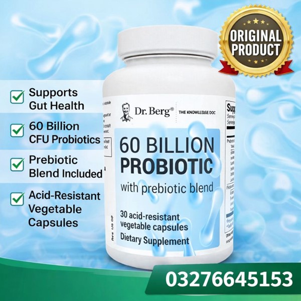  Dr. Berg 60 Billion Probiotic Price in Pakistan