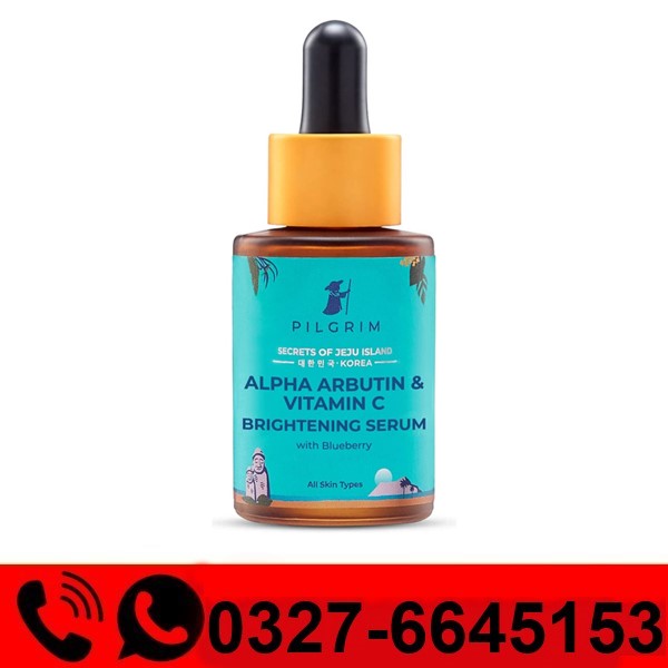  Pilgrim Alpha Arbutin & Vitamin C Brightening Serum Price in Pakistan
