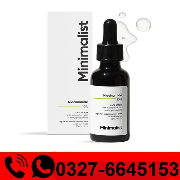  Minimalist Niacinamide 10% Face Serum Price in Pakistan
