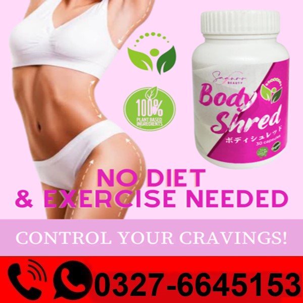  Body Shred Slimming Capsule Price in Pakistan