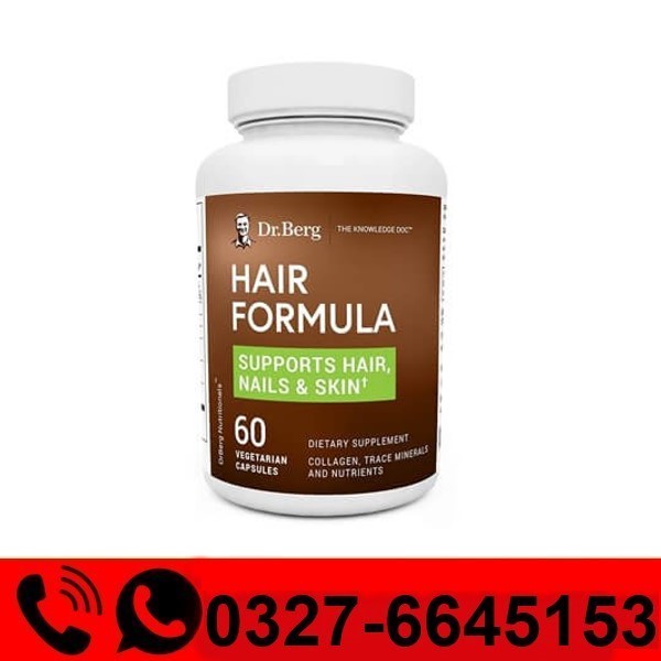  Dr Berg Hair Formula 60 Capsules Price in Pakistan