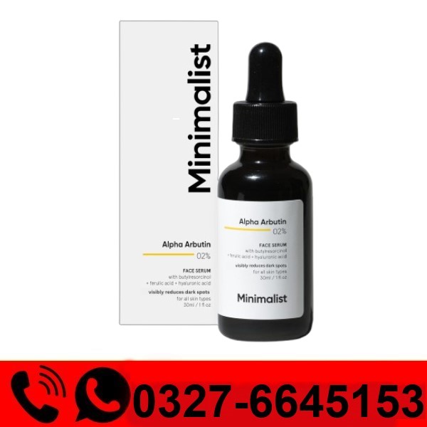  Minimalist Alpha Arbutin 2% Face Serum Price in Pakistan