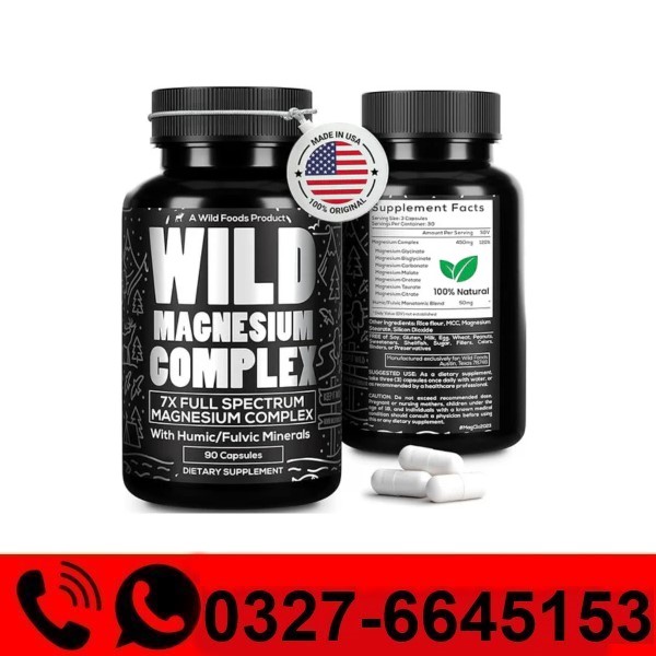 Wild Foods Magnesium Complex Supplement Price in Pakistan