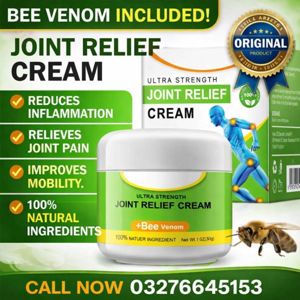  Bee Venom Joint Pain Relief Cream Price in Pakistan