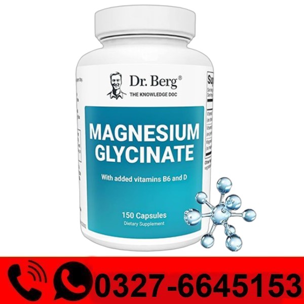  Dr. Berg Magnesium Glycinate Capsules Price in Pakistan