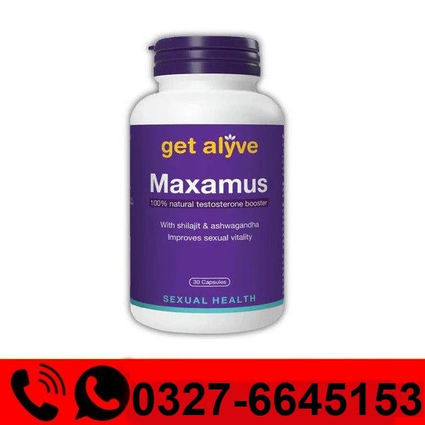 Get Alyve Maxamus for Men Price in Pakistan