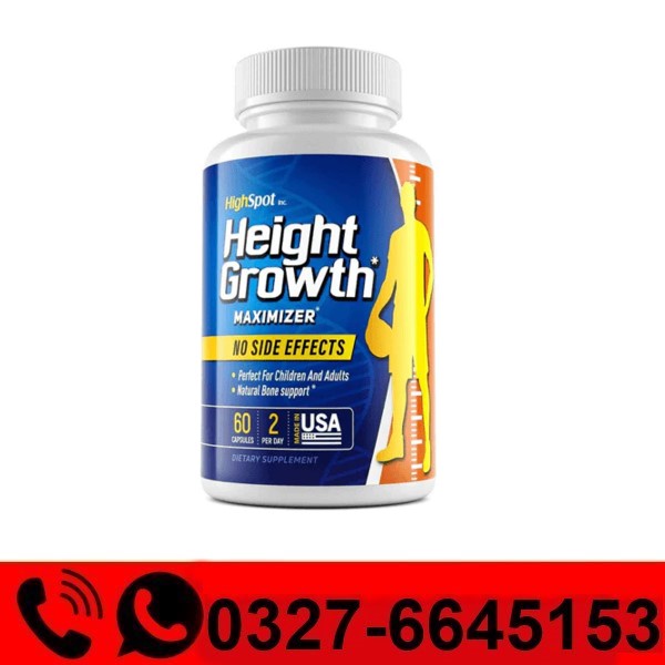  Highspot Height Growth Maximizer Capsule Price in Pakistan