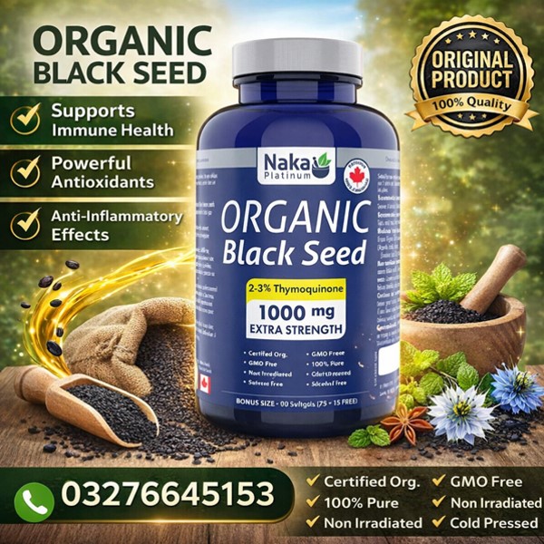  Naka Platinum Organic Black Seed Price in Pakistan