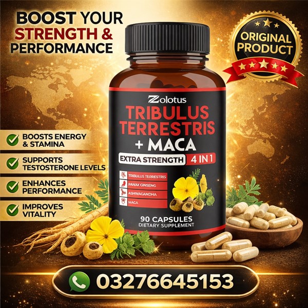  Zolotus Tribulus Terrestris + Maca Capsule Price in Pakistan