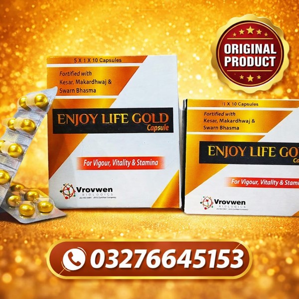  Vrovmen Enjoy Life Gold Capsule Price in Pakistan