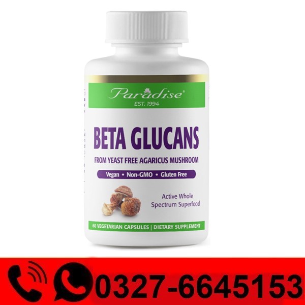 Paradise Herbs Beta Glucans Capsules Price in Pakistan