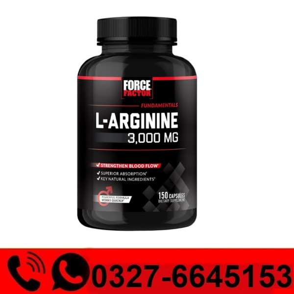 FORCE FACTOR L-Arginine Nitric Oxide Supplement Price in Pakistan
