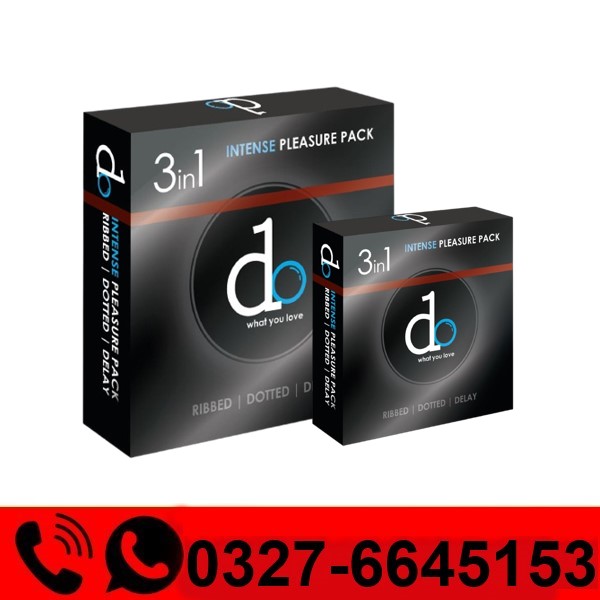 DO 3-in-1 Intense Pleasure Condoms in Pakistan