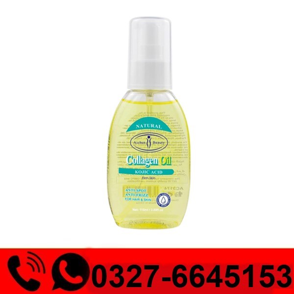  Aichun Beauty Collagen Oil Kojic Acid Firm Skin Anti-frizz for Hair Moisturizing Skin