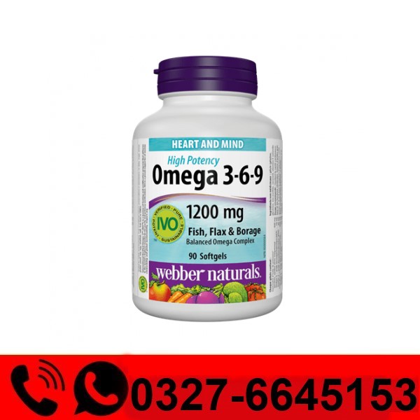  Webber Naturals Omega 3 Fish Oil Price in Pakistan