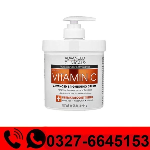  Advanced Clinicals Vitamin C Advanced Brightening Cream Price in Pakistan