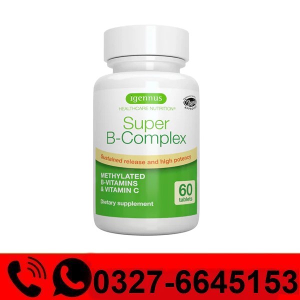  Super B-Complex Methylated B Vitamins Tablets Price in Pakistan