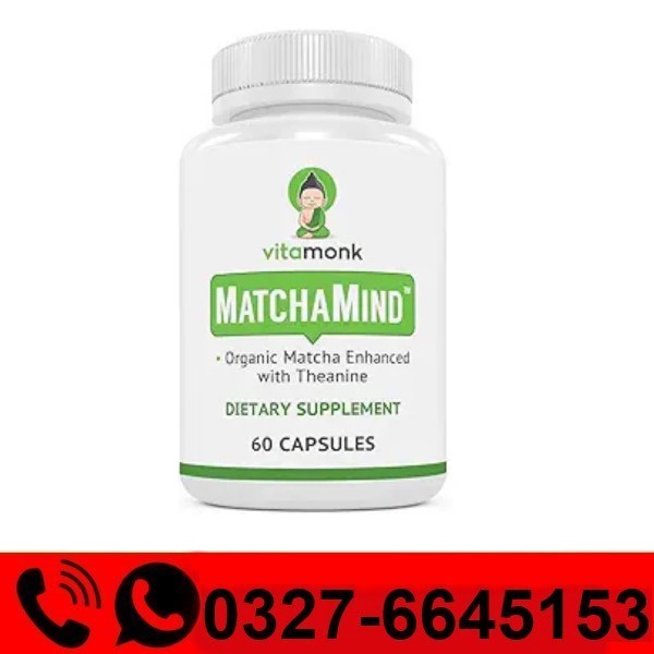VitaMonk Low Dose Caffeine and Theanine Capsules Price in Pakistan