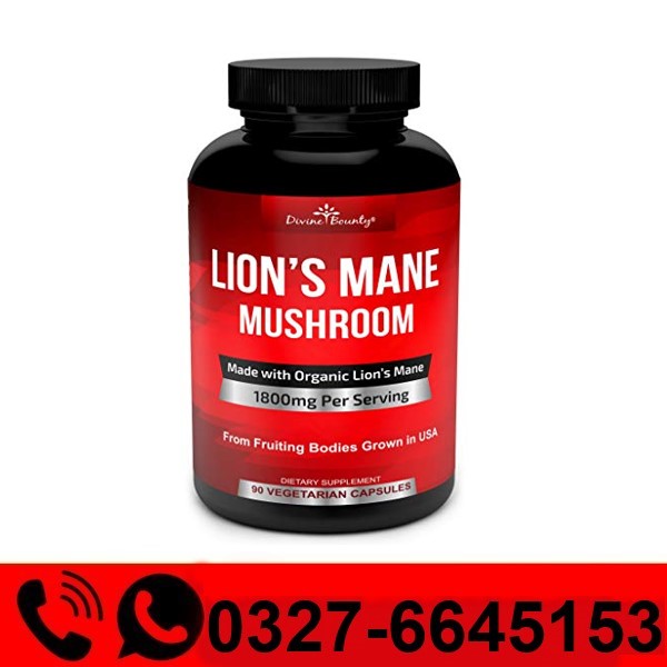  Lion's Mane Mushroom Capsules Price in Pakistan