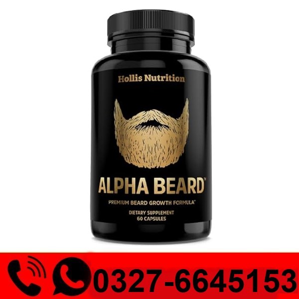  Hollis Nutrition Alpha Beard Growth Vitamins 10k Biotin Price in Pakistan