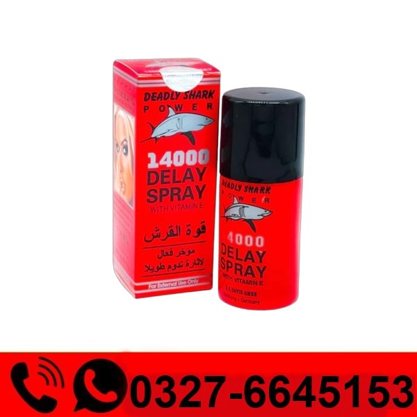  Deadly Shark 14000 Delay Spray in Pakistan