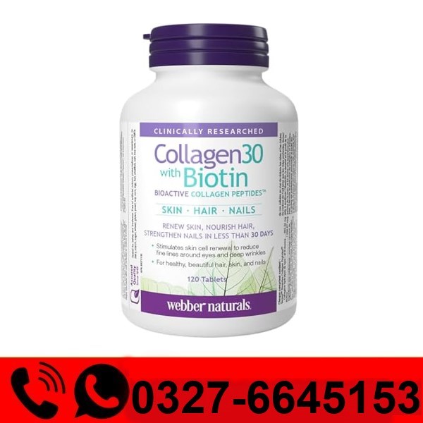  Webber Naturals Collagen 30 with Biotin Price in Pakistan