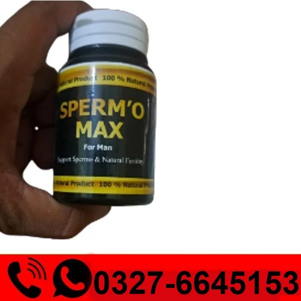 Sperm'o Maxx Capsules in Pakistan