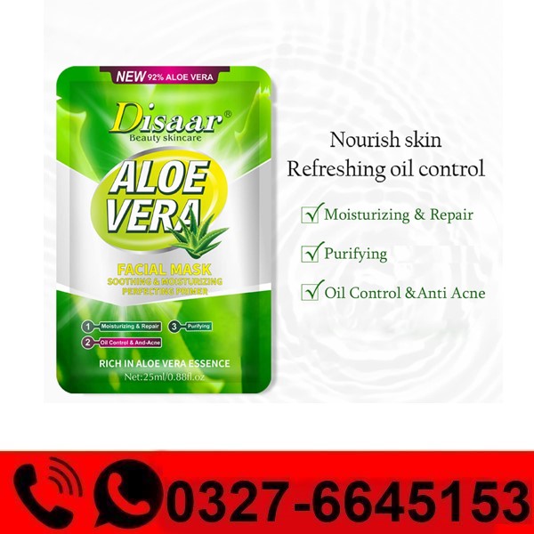  Disaar Beauty Aloe Vera Facial Mask