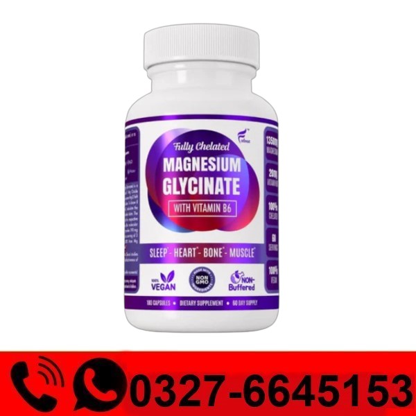  Magnesium Glycinate with Vitamin B6 Capsules Price in Pakistan