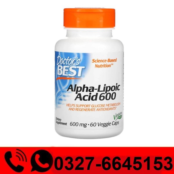  Doctor's Best Alpha Lipoic Acid 600mg Price in Pakistan