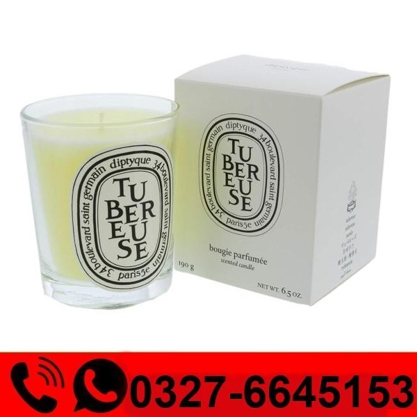 Diptyque Tubereuse Scented Candle Unisex Candle 6.5 oz Price in Pakistan