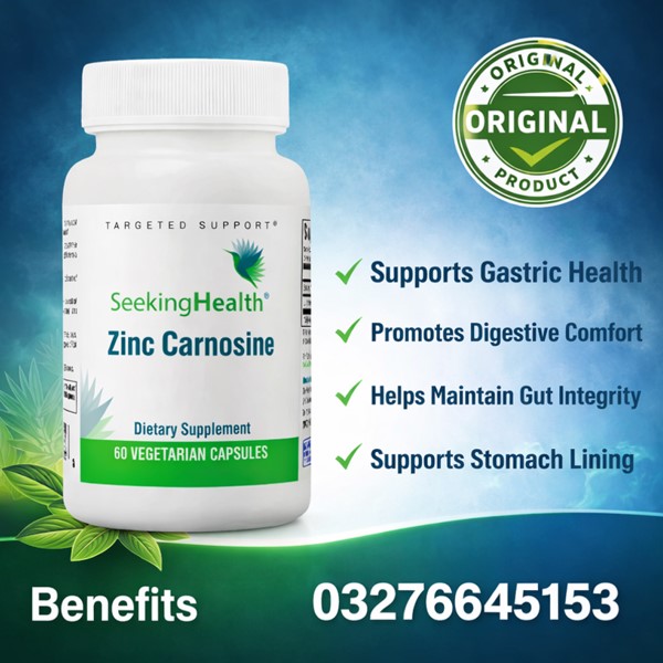  Seeking Health Zinc Carnosine Capsules Price in Pakistan