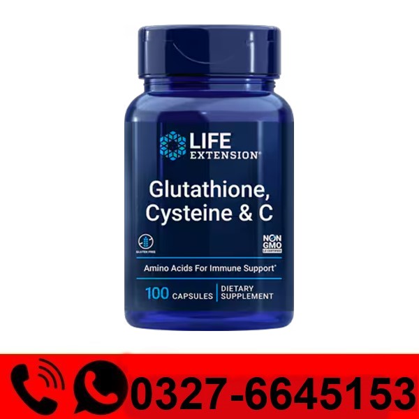  Life Extension Glutathione Cysteine & Vitamin C Price in Pakistan