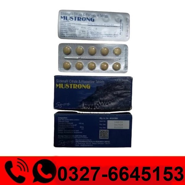 Mustrong Tablets Price in Pakistan