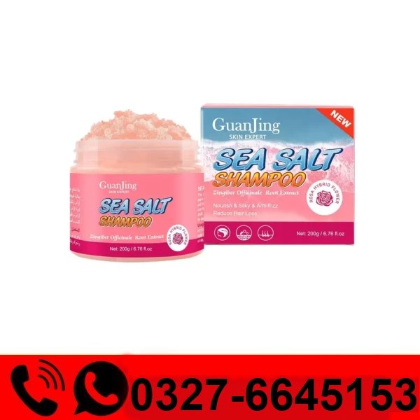  Guanjing Sea Salt Hair Loss Treatment Shampoo Natural Nourish Anti-frizz Shampoo in Pakistan