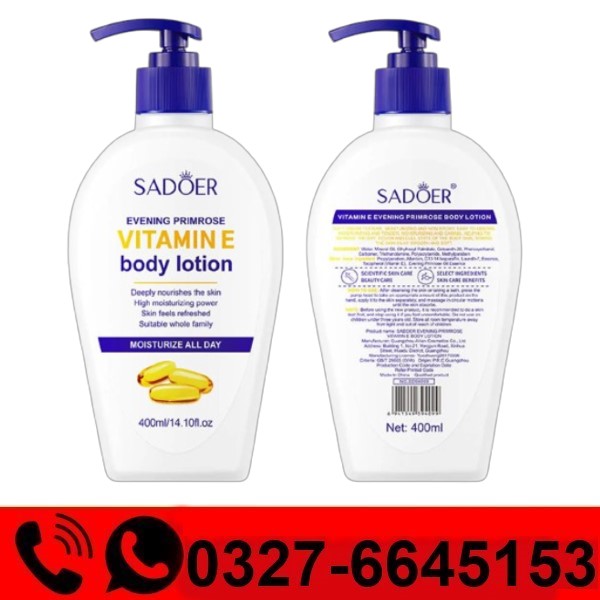  Sadoer Vitamin E Body Lotion Price in Pakistan