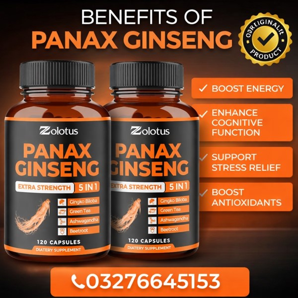  Zolotus Korean Red Panax Ginseng Price in Pakistan