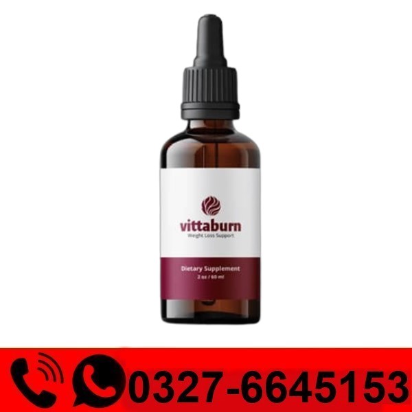  Vittaburn Weight Loss Drops Price in Pakistan
