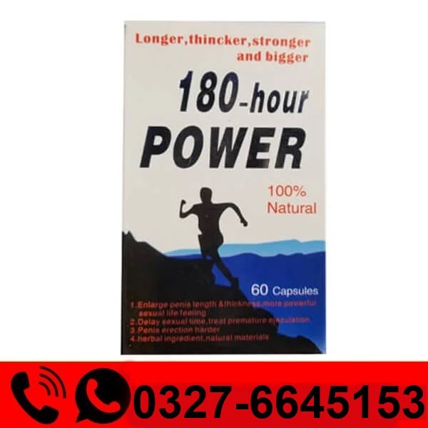 180 Hour Power Capsule in Pakistan
