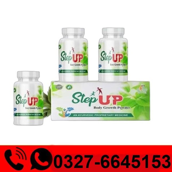  Step Up Body Growth Powder Price in Pakistan